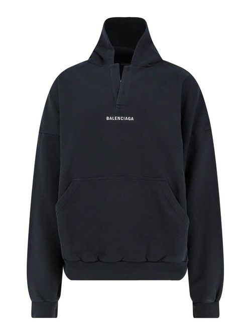 Cotton Sweatshirt With Hood