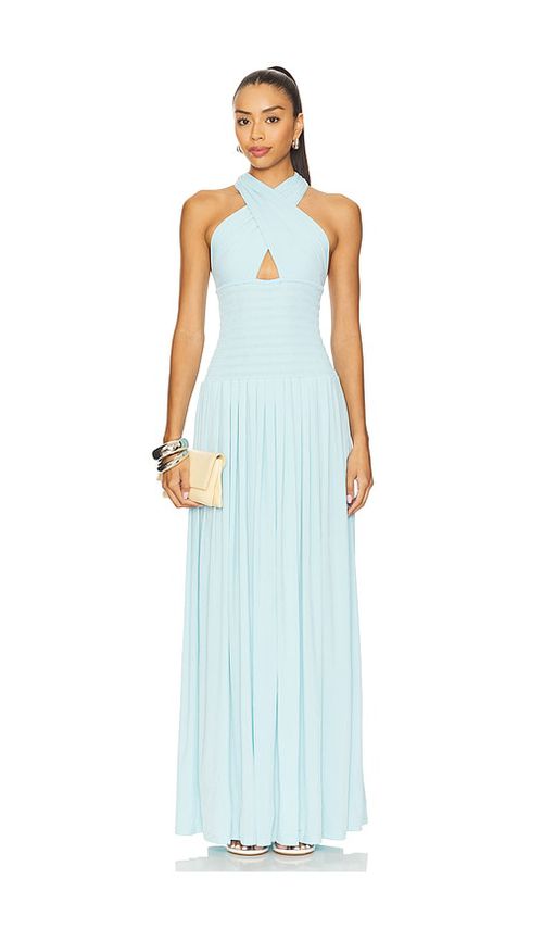 OW Collection KLEID RHEA in Baby Blue. Größe S. Also in