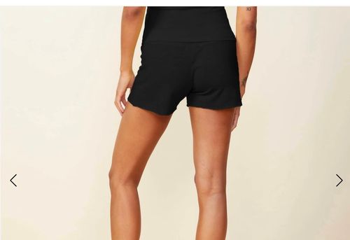 Supersoft Vintage Shorts In Faded Black