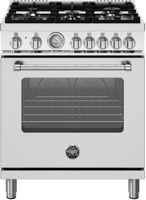 Bertazzoni Master 30" Dual Fuel Liquid Propane Range MAS305DFMXVLP