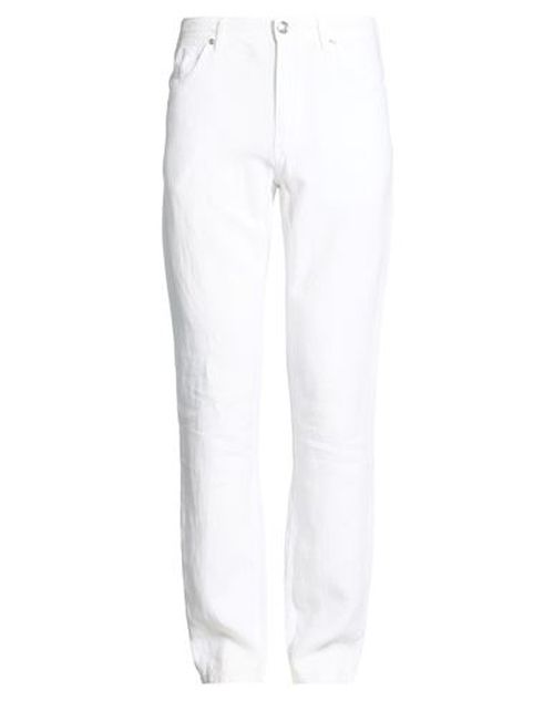 Man Pants White Size 32 Linen
