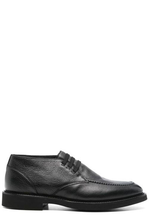 Doucal's Almond Toe Derby Shoes