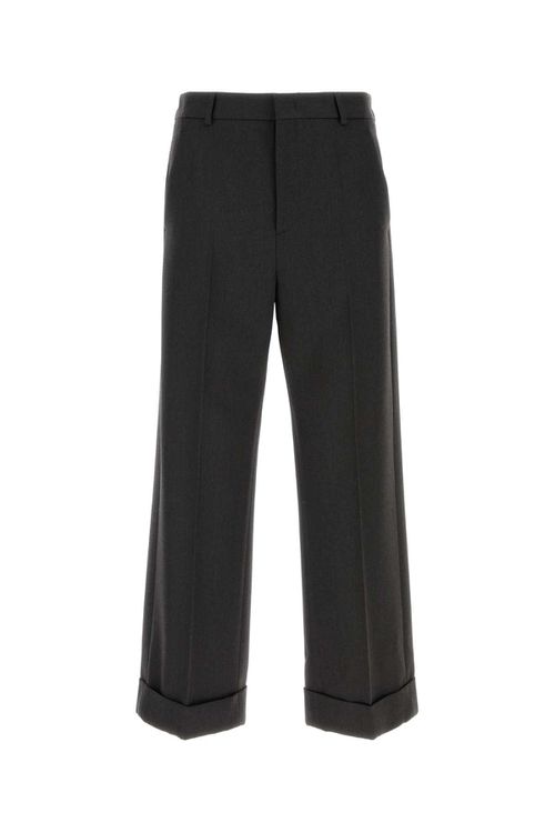 Charcoal Wool Pant