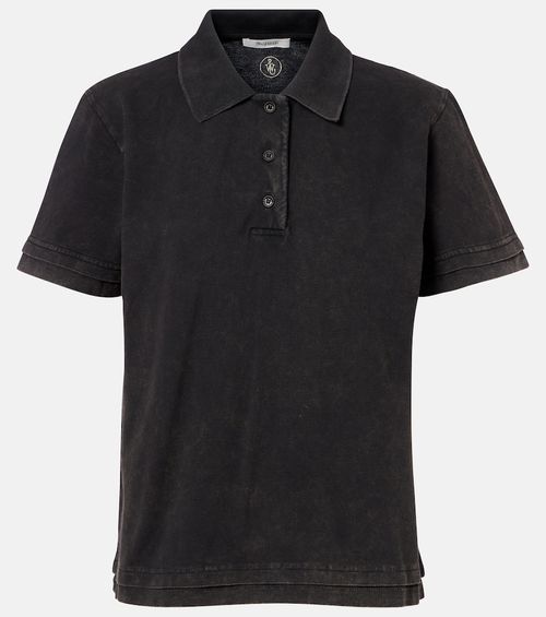 Cotton piqué polo shirt