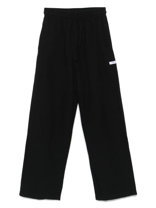 Cotton trousers - Black