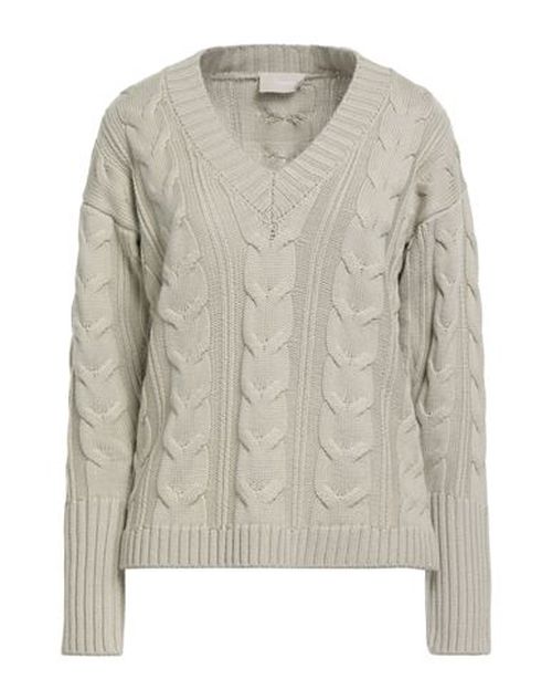 Woman Sweater Grey Size L Merino Wool