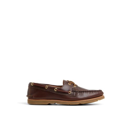 Authentic Original™ Made in Maine 2-Eye Boat Shoe in Brown