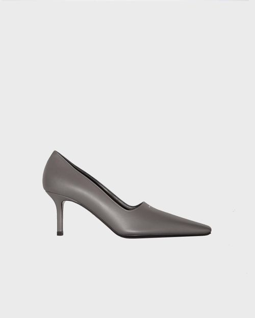 Acne Studios Heel Leather Pump Dark grey EUR