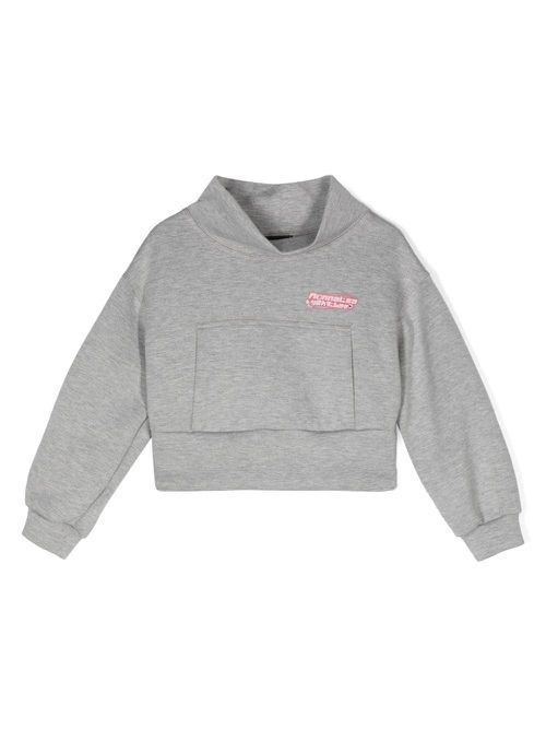 Logo-print sweatshirt - Grey