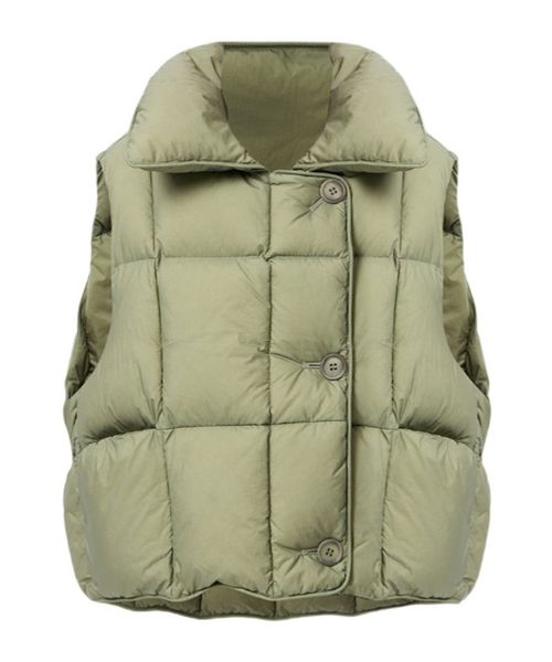 Cozy Cloud quilted pillow-collar vest