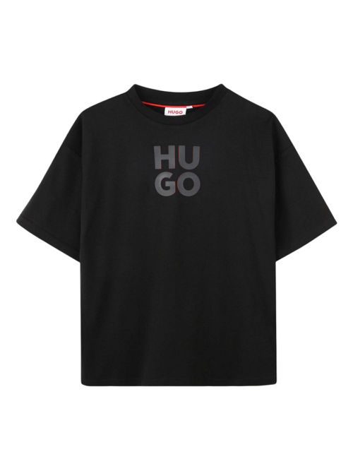 Logo-print T-shirt - Black