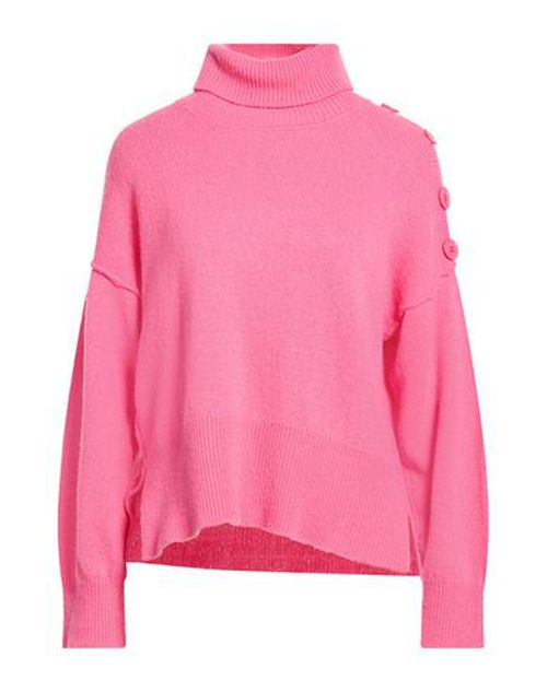 Woman Turtleneck Pink Size XS Wool, Cashmere