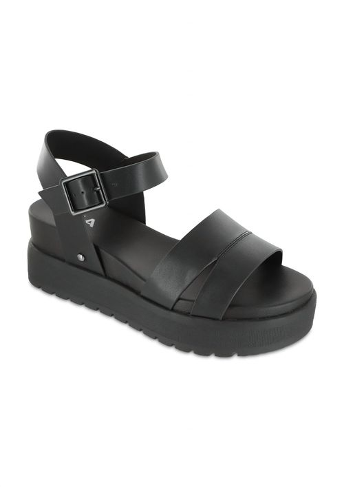Women's Maya Platform Sandal In Black