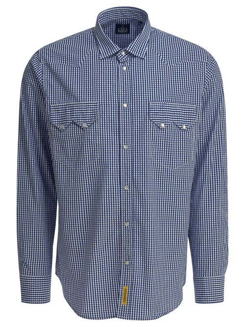 Bd Baggies Rodeo Blue Cotton Shirt