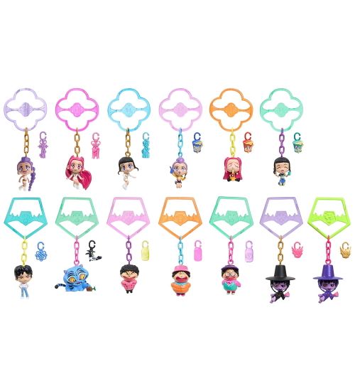 Kpop Demon Hunters Keychain - Hello Friend - Assorted - Kpop Demon Hunters - OneSize - Keychain