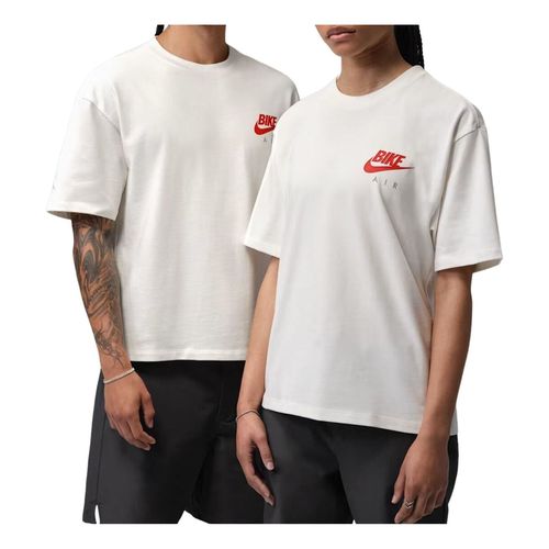 X Nigel Sylvester Bike Air T-Shirt 'White Red'