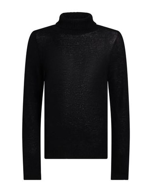 Woman Turtleneck Black Size 10 Cashmere