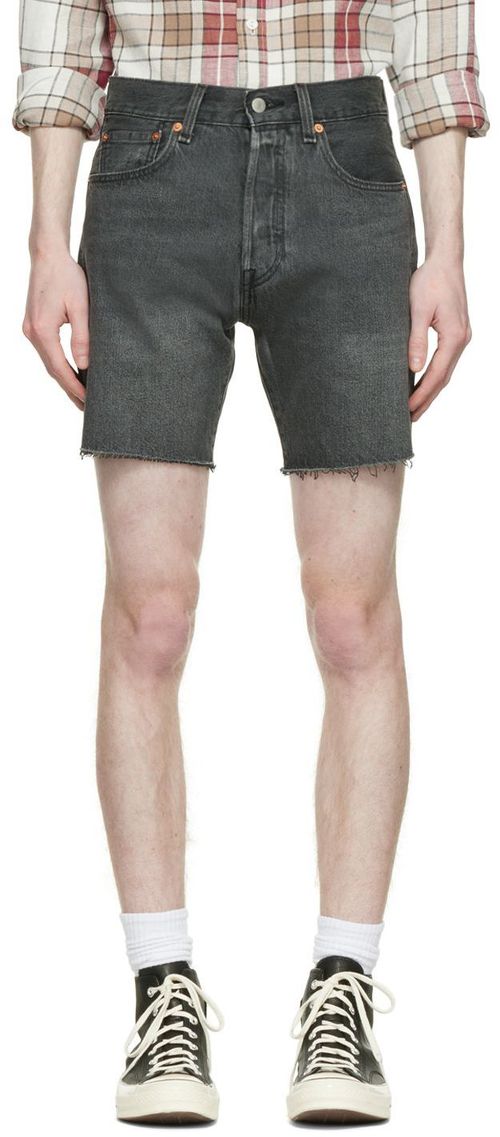 Black 501 93 shorts