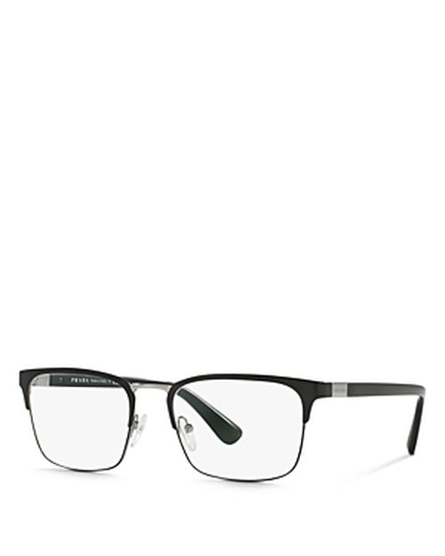 Rectangle Clear Glasses, 57mm