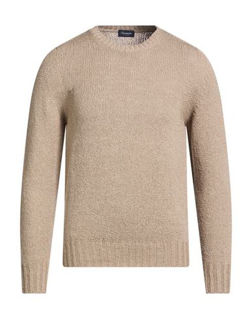 Man Sweater Sand Size 38 Cotton