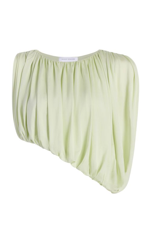 Gathered Draped Top - Moda Operandi