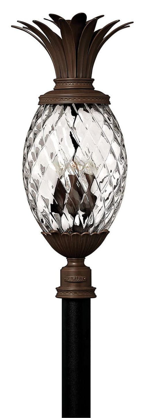 Copper Bronze LED Post Top from the Plantation Collection