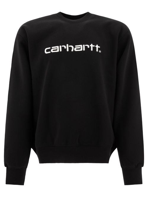 Sweatshirt With Embroidered Logo Sweatshirts