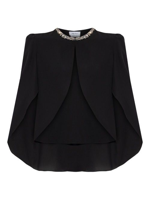 Silk top - Black