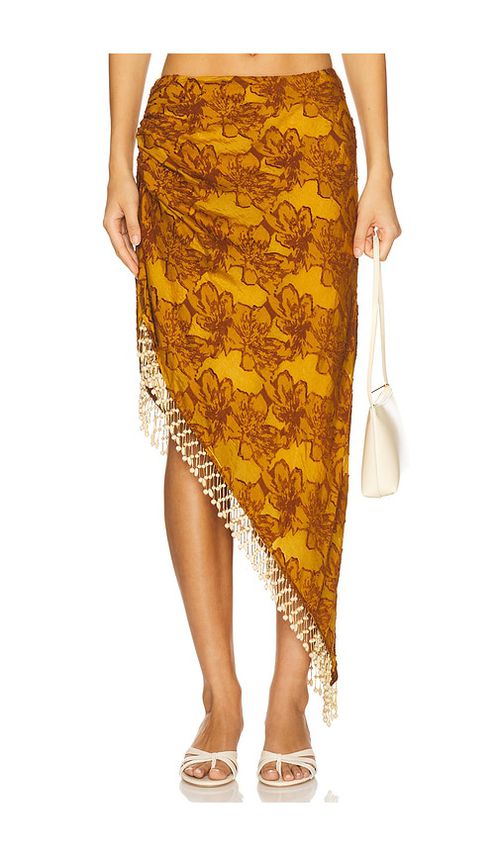 House of Harlow 1960 x REVOLVE Gema Midi Skirt in Burnt Orange.  XS. Also in L