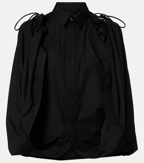 Gathered shirt