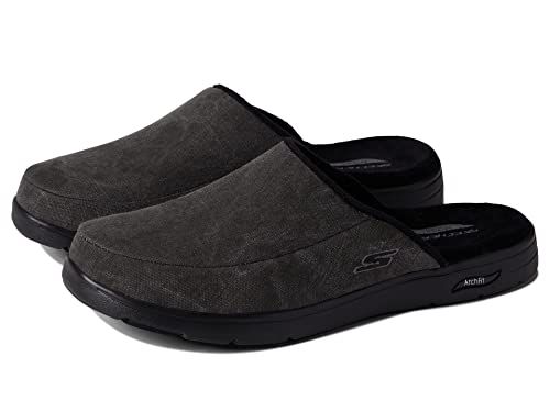 Skechers Men's Gowalk Arch Fit Lounge-Comfy Indoor Outdoor Athletic House Shoe Slippers