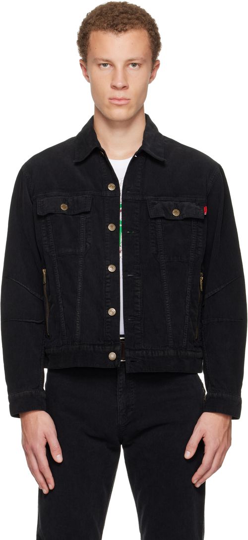 Black UC2E4209-1 Denim Jacket