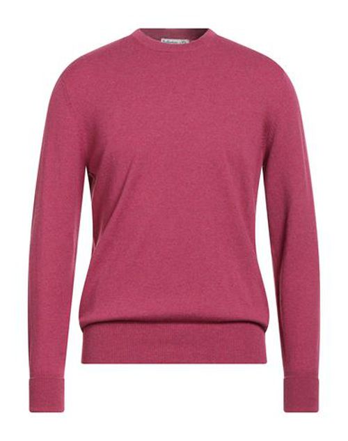 Man Sweater Garnet Size 40 Cashmere