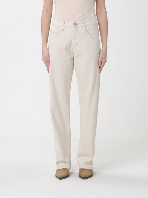 Pants Woman color Beige