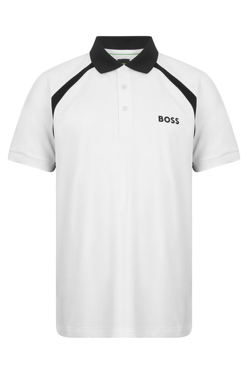 Slim Fit Polo Shirt in eThestic Fabric