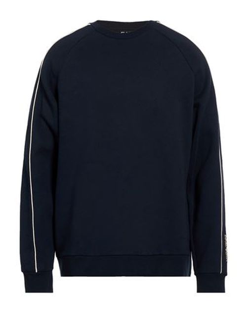 Man Sweatshirt Midnight blue Size XXL Cotton