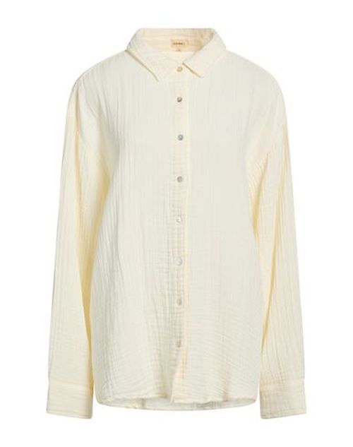 Woman Shirt Cream Size XL Cotton