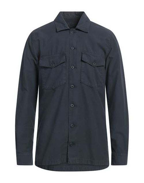 Bl'ker Man Shirt Navy Size L Cotton