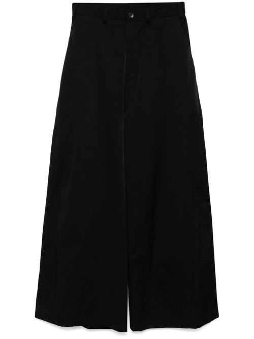Prism wide-leg trousers - Black