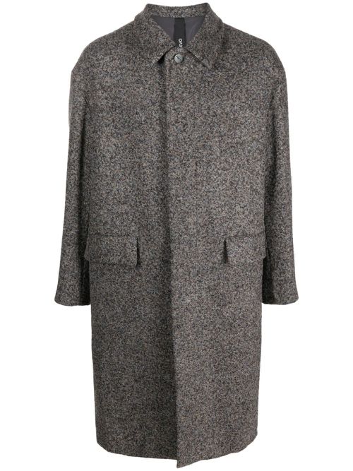 Cavallino single-breasted coat - Grey