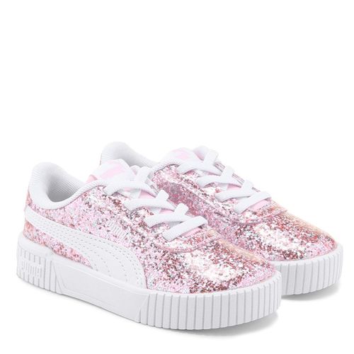 Kids' Carina 2.0 Fashion Sneaker Toddler Shoes (Pink/White/Glitter)