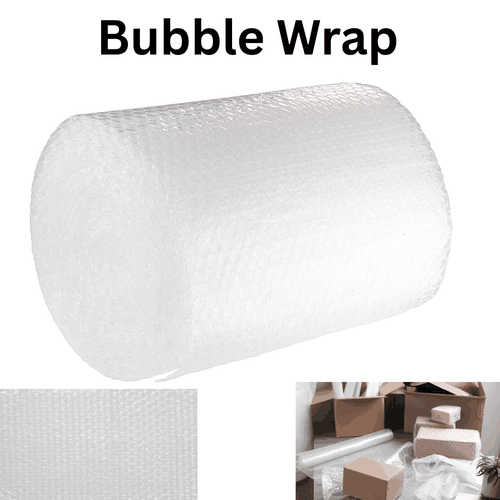 TEMU Large Roll Premium 500mm X 100m – Clear Perforated Packing Material For Moving, Shipping & Storage