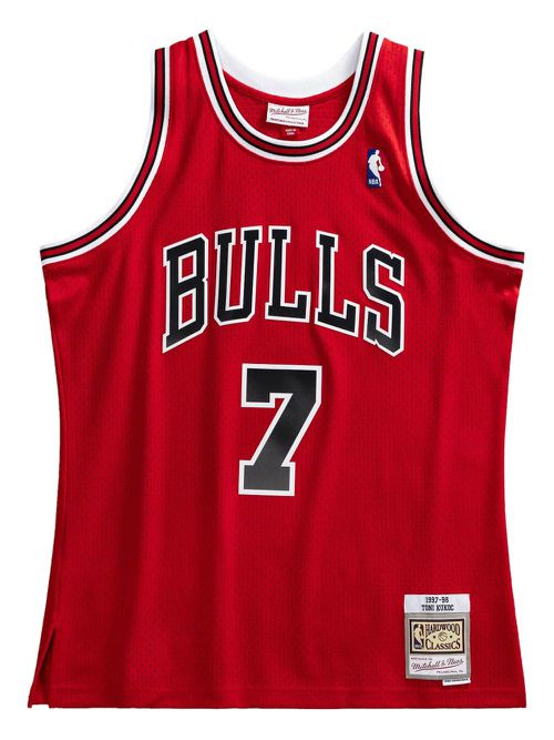 X NBA Bulls 97 Toni Kukoc Swingman tank top - Red