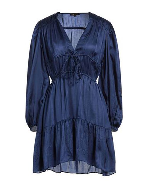 Woman Mini dress Navy Size 10 Cupro
