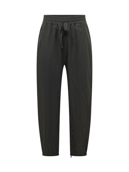 Black Relaxed Drawstring Pants
