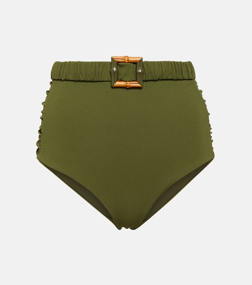 High-rise bikini bottoms