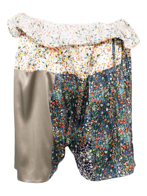 Bless silk shorts - Yellow