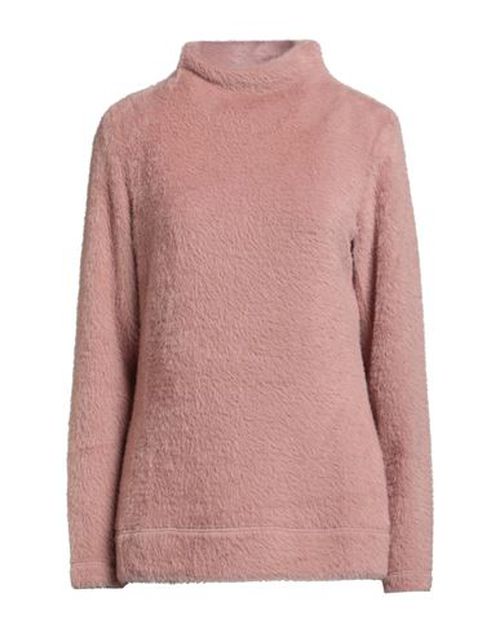Woman Turtleneck Antique rose Size M Polyester, Polyamide