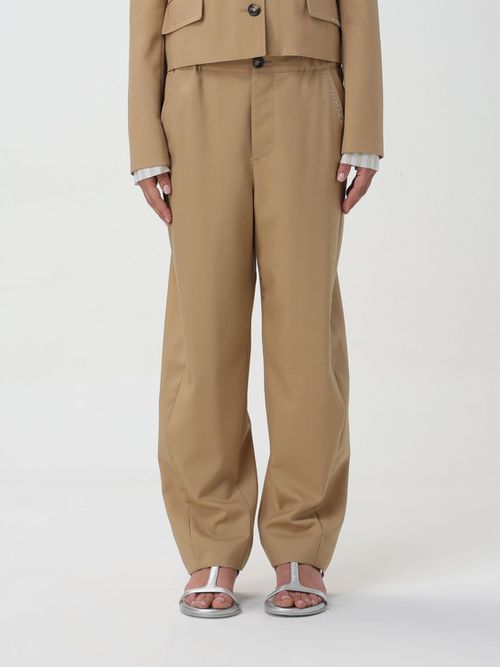 Pants Woman color Camel