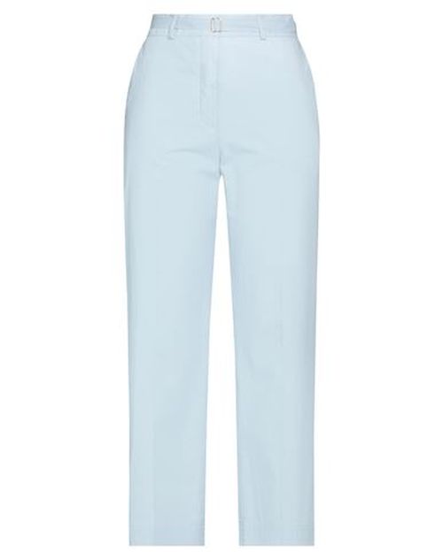 Woman Pants Light blue Size 6 Cotton